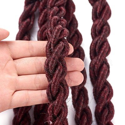 Curly Crochet Braiding Hair Locks - Pre-Looped