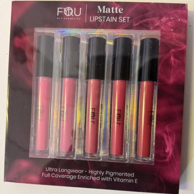 FOU Cosmetics Matte Lipstain Set (5-Piece)