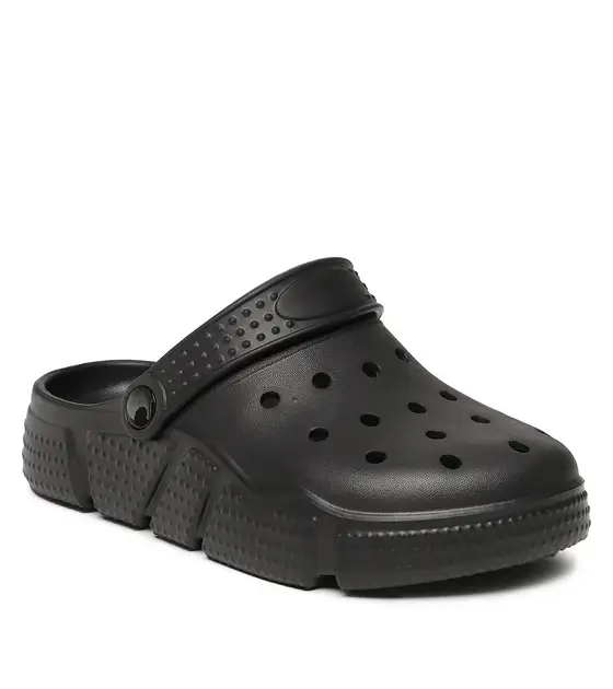 Black Classic Comfort Clogs